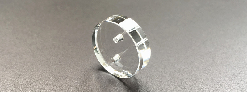 Drilled and highly polished Sapphire Window